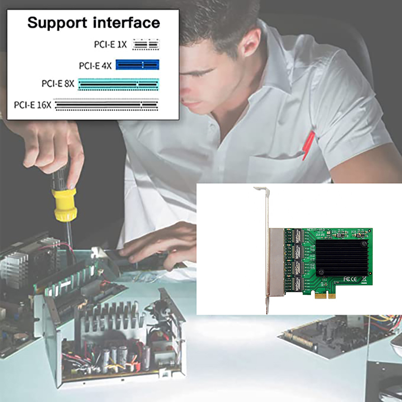 Gigabit Network Card - A003 PCIE Network Card PCI-E X1