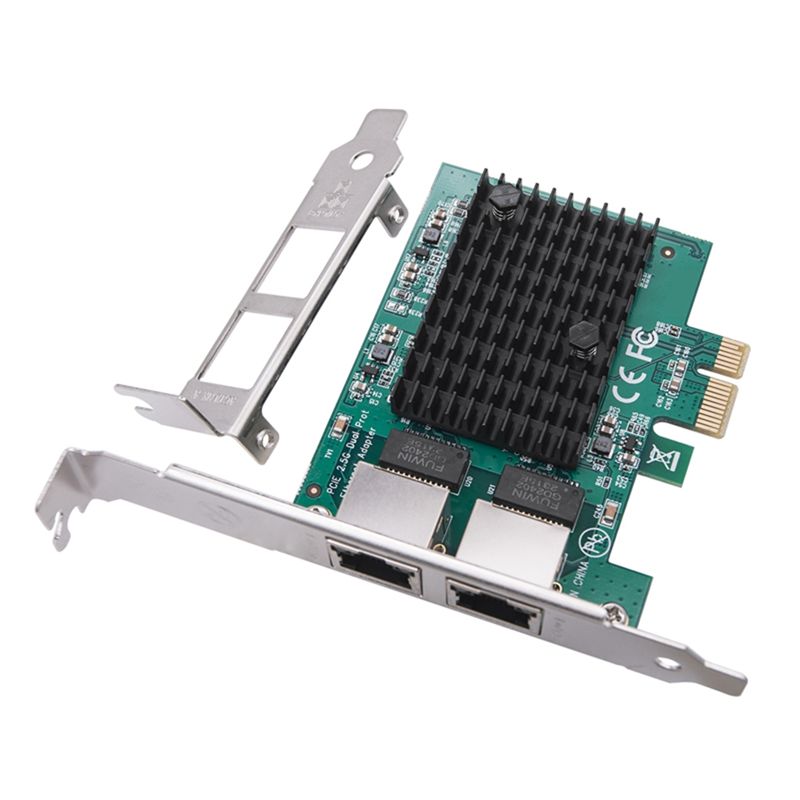 Gigabit Network Card - ABAN 2 Port 2.5G PCIe Network