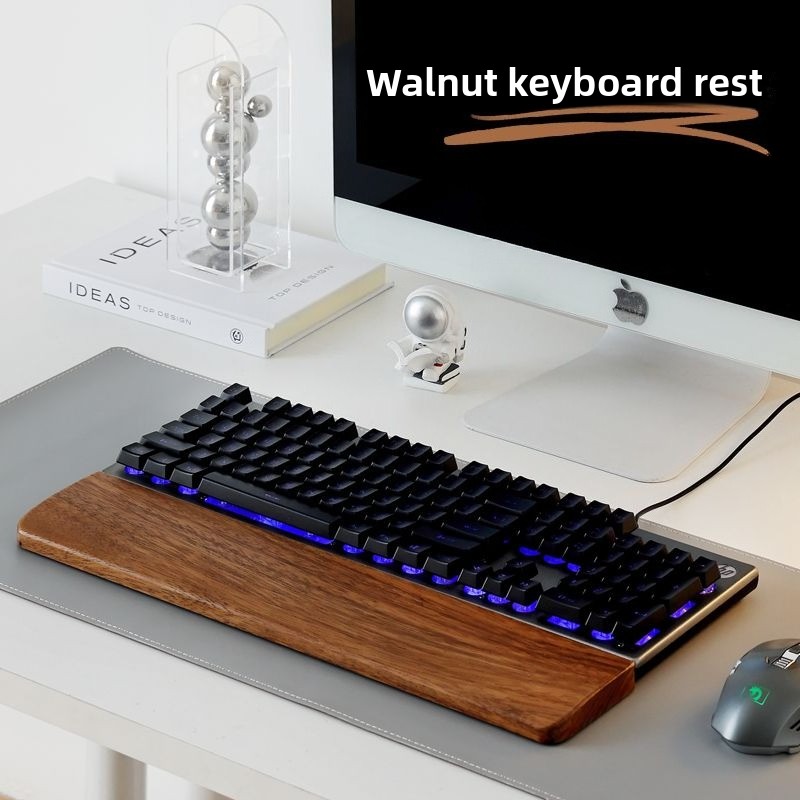 Solid Wood Keyboard Palm Rest  - đánh giá và giá Tech For Office