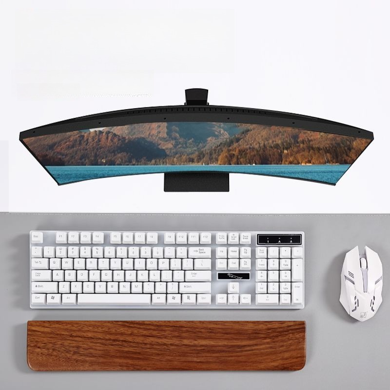 Solid Wood Keyboard Palm Rest  - đánh giá và giá Tech For Office
