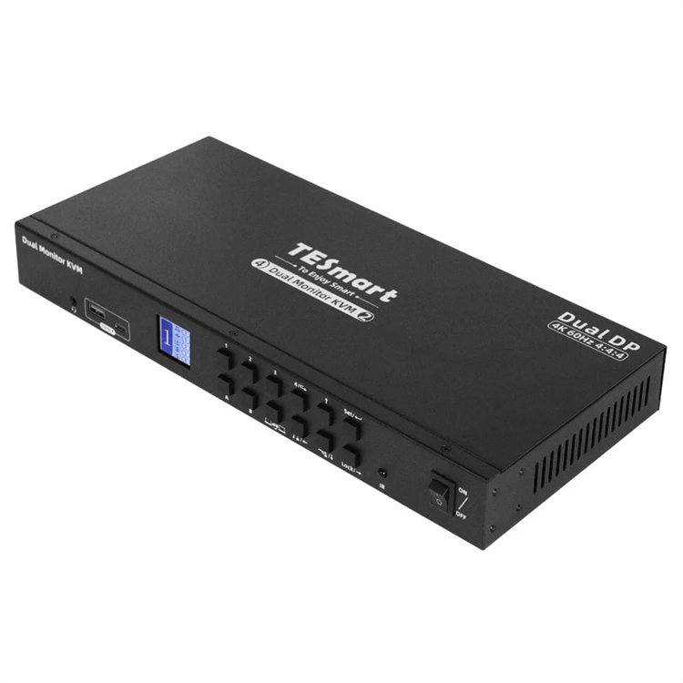 4 Port Dual Monitor KVM Switch - đánh giá và giá Kvm Switch Dual Monitor