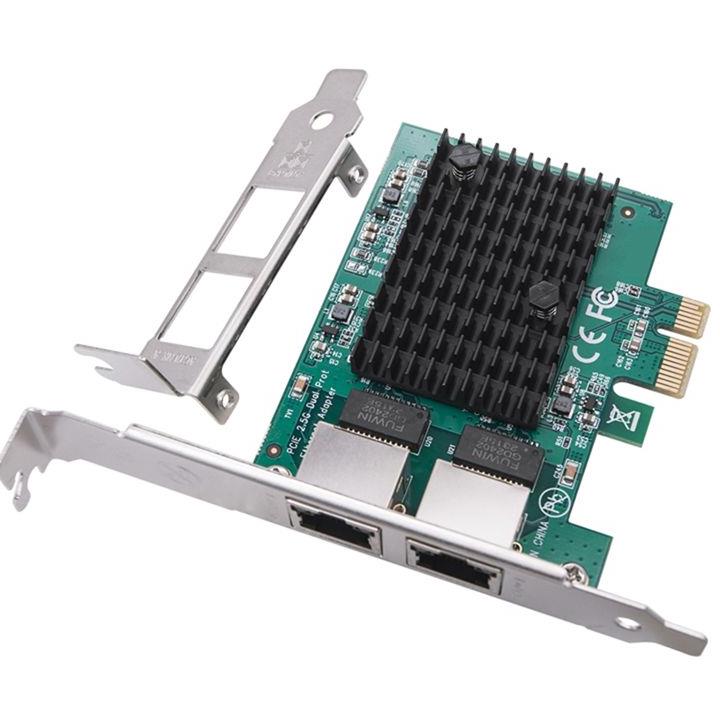 ABAN 2 Port 2.5G PCIe Network  - đánh giá và giá Gigabit Network Card