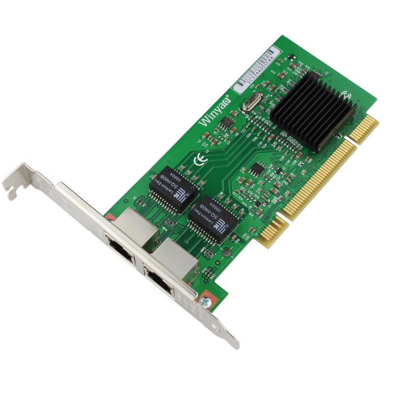 WY546T2 PCI Dual Port Gigabit  - đánh giá và giá Gigabit Network Card