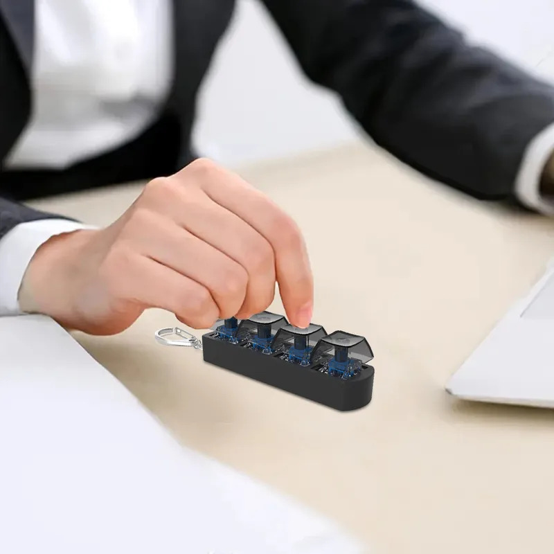 4Keys Finger Button Anti-stres - đánh giá và giá Tech For Office